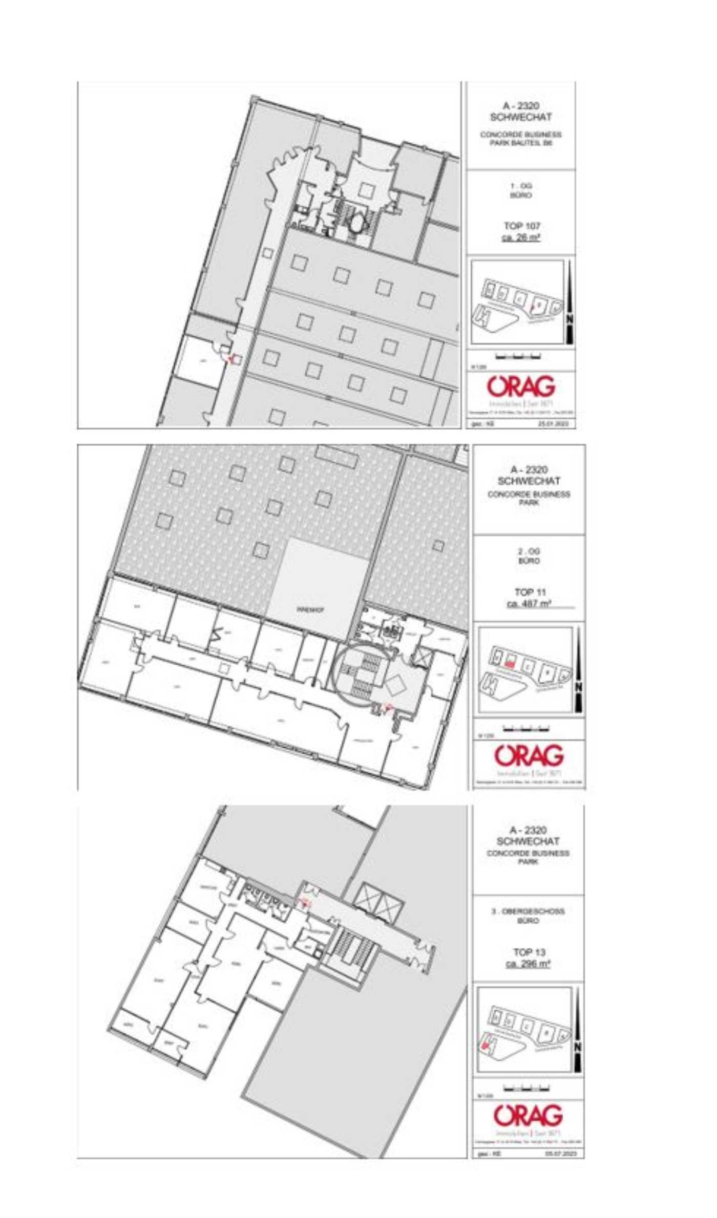 Bürogebäude zur Miete 9,50 € 26 m²<br/>Bürofläche Schwechat 2320