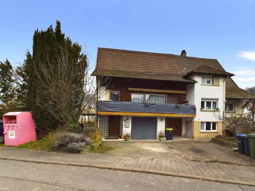 Doppelhaushälfte zum Kauf 298.000 € 5 Zimmer 110 m² 526 m² Grundstück Bilfingen Kämpfelbach / Bilfingen 75236