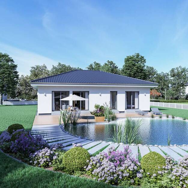 Bungalow zum Kauf - Neubau provisionsfrei 408.890 € 5 Zimmer 103 m² 970 m² Grundstück Grasleben Grasleben 38368