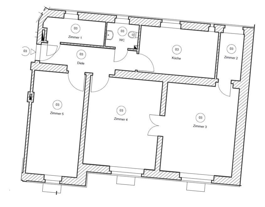 Wohnung zum Kauf provisionsfrei 525.000 € 3,5 Zimmer 85,1 m²<br/>Wohnfläche EG<br/>Geschoss Grillparzer Straße 5 Steglitz Berlin 12163