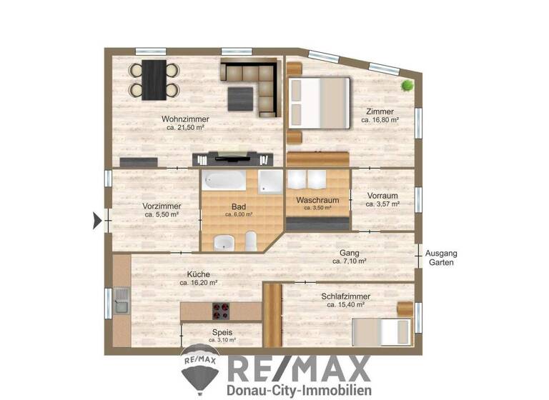 Einfamilienhaus zum Kauf 229.000 € 3 Zimmer 110 m² 435 m² Grundstück Muckendorf an der Donau 3426