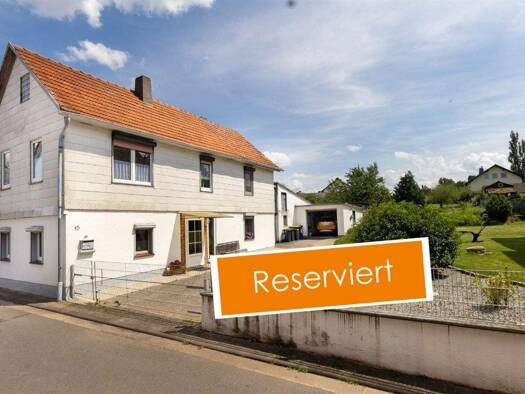 Einfamilienhaus zum Kauf 68.000 € 6 Zimmer 115 m² 935 m² Grundstück frei ab sofort Abterode Meißner 37290