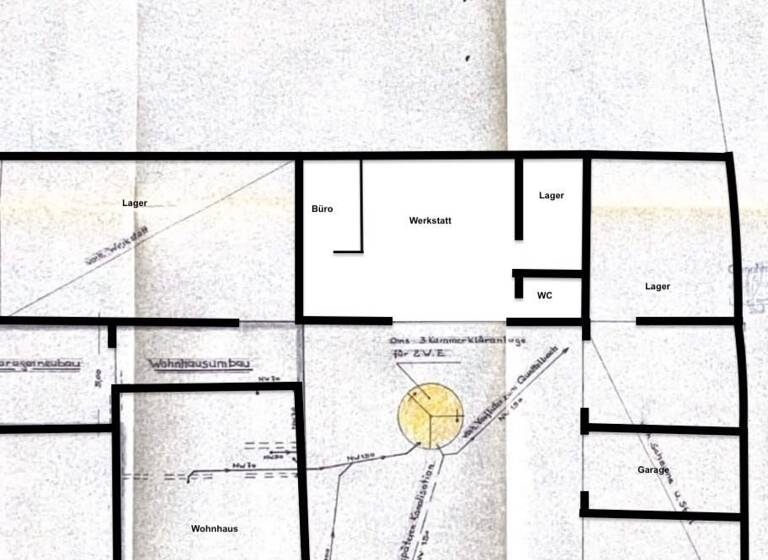 Werkstatt zur Miete 2.000 € 600 m²<br/>Lagerfläche Felsbergstr. 28 Balkhausen Seeheim-Jugenheim / Balkhausen 64342