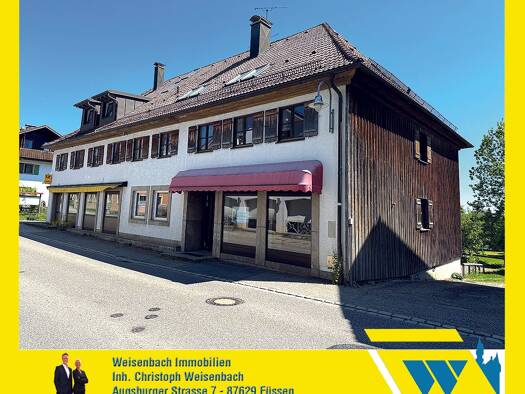 Büro zur Miete 900 € 2 Zimmer 123 m² Bürofläche Seeg Seeg 87637