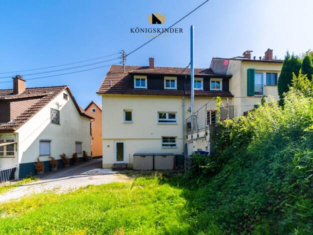 Doppelhaushälfte zum Kauf 225.000 € 4,5 Zimmer 116 m² 405 m² Grundstück Spiegelberg Spiegelberg 71579