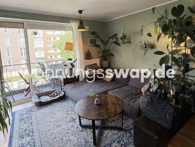 Studio zur Miete Tauschwohnung 800 € 2 Zimmer 54 m² 2. Geschoss Altona-Altstadt Hamburg 22767