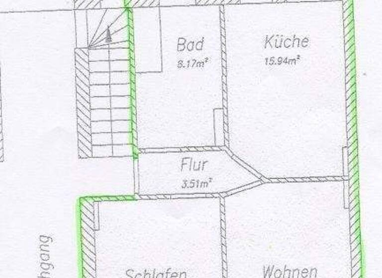 Wohnung zur Miete 462 € 2 Zimmer 66,1 m² EG frei ab 01.04.2026 Mahrenholtzstraße 14 Fermersleben Magdeburg 39122