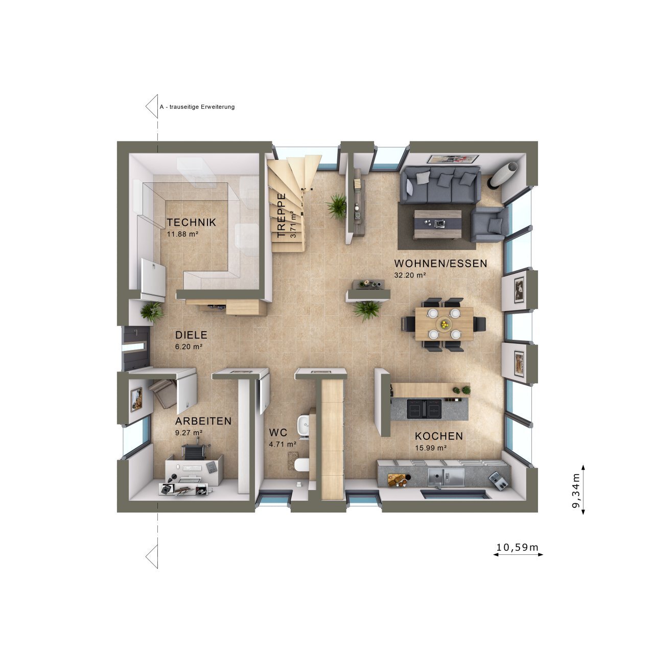 Haus zum Kauf provisionsfrei 769.600 € 5,5 Zimmer 164 m²<br/>Wohnfläche 470 m²<br/>Grundstück Weisenheim am Sand 67256