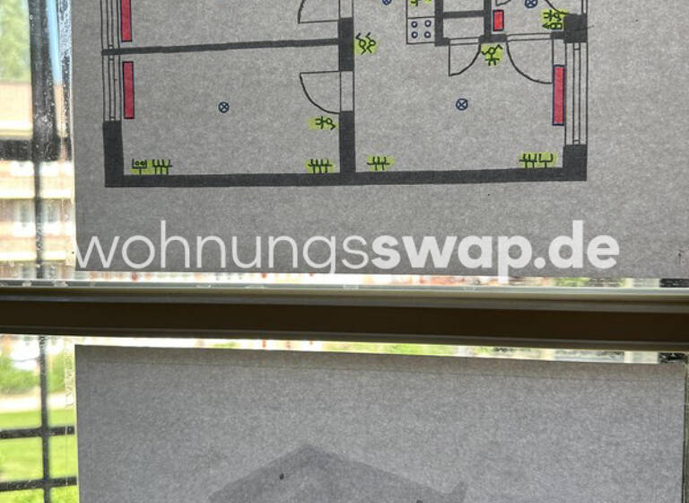 Studio zur Miete Tauschwohnung 630 € 1 Zimmer 41 m² 2. Geschoss Dulsberg Hamburg 22049