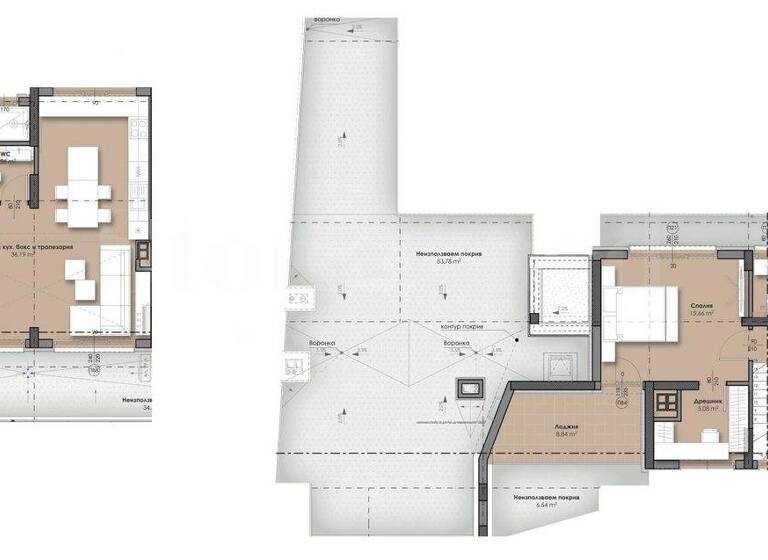 Maisonette zum Kauf 341.172 € 4 Zimmer 175 m² Sofia