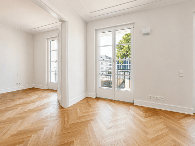 Wohnung zur Miete - Erstbezug 2.205 € 2 Zimmer 63 m² 1. Geschoss frei ab sofort Oberkassel Stadtbezirk 4 40545