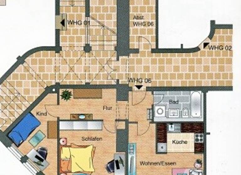 Wohnung zum Kauf 209.000 € 3 Zimmer 80,9 m²<br/>Wohnfläche Kleinlugaer Straße 2 Lockwitz Dresden 01259