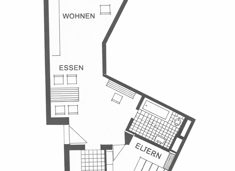 Wohnung zur Miete 800 € 2 Zimmer 66,4 m² frei ab sofort Leinfelden Leinfelden-Echterdingen 70771