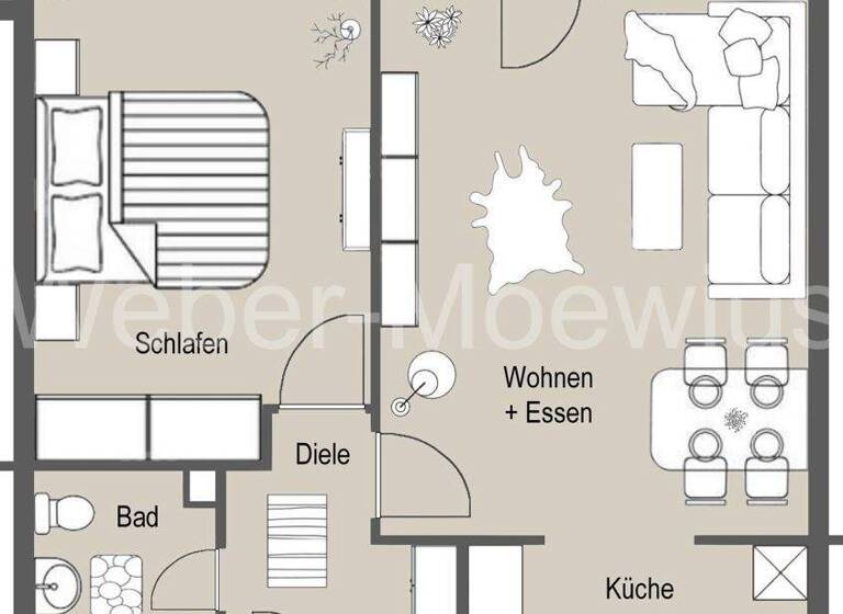 Wohnung zum Kauf 125.000 € 2 Zimmer 54 m² 12. Geschoss Menden Sankt Augustin / Menden (Rheinland) 53757