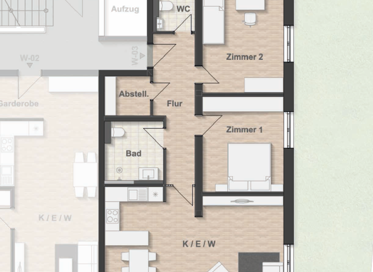 Wohnung zum Kauf - Erstbezug provisionsfrei 529.900 € 3 Zimmer 86,5 m² EG frei ab sofort Weiler Fischen im Allgäu 87538