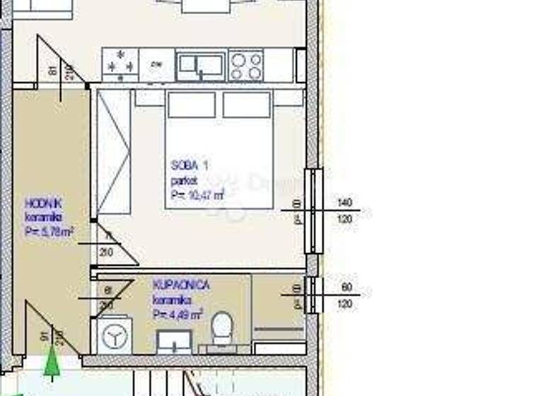 Wohnung zum Kauf 155.000 € 2 Zimmer 49 m² Seget
