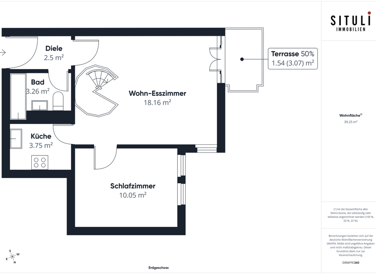 Maisonette zum Kauf 395.000 € 3 Zimmer 52 m² Feldmoching-Hasenbergl München 80995