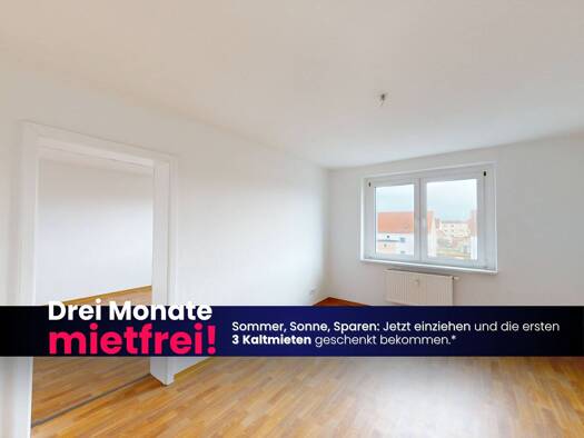 Wohnung zur Miete 369 € 4 Zimmer 74 m² 2. Geschoss frei ab 01.09.2026 Nordstraße 14 A Lutherstadt Wittenberg Wittenberg 06886