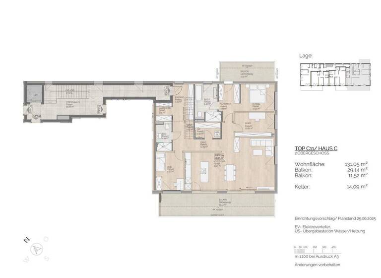 Wohnung zum Kauf 1.283.000 € 4 Zimmer 131,1 m² St. Lorenz 5310