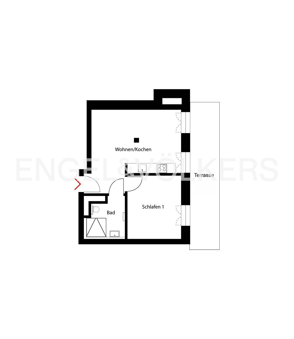 Wohnung zum Kauf 355.000 € 2 Zimmer 46 m²<br/>Wohnfläche EG<br/>Geschoss Mitte Berlin 10117