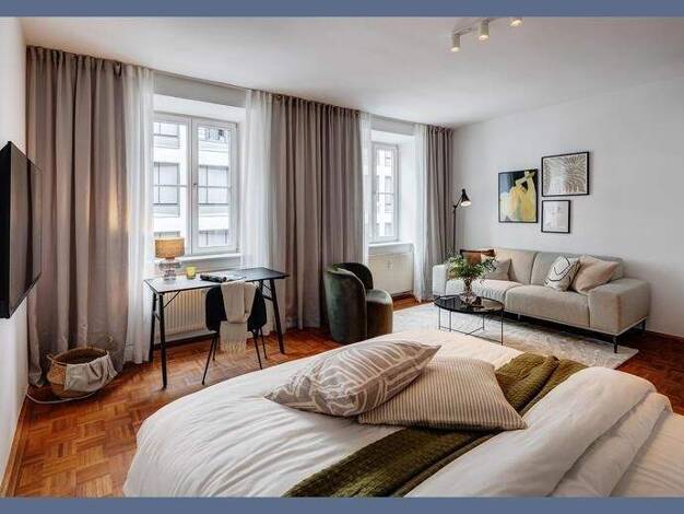 Studio zur Miete Wohnen auf Zeit 1.980 € 1 Zimmer 44 m² frei ab 02.04.2026 Altstadt-Lehel München 80538