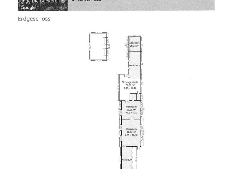 Freifläche zur Miete 550 € Neuberlin Grimmen 18507