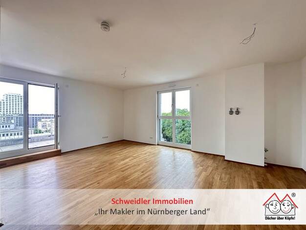 Wohnung zur Miete 1.315 € 2 Zimmer 73 m² Dachgeschoss frei ab sofort Mögeldorf Nürnberg 90482