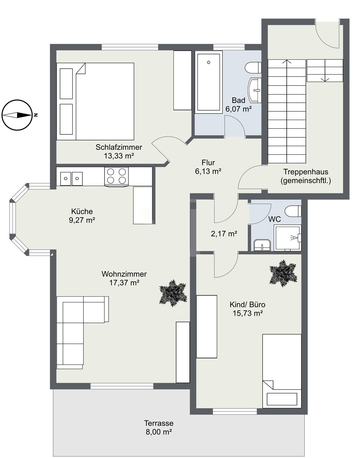 Wohnung zum Kauf 350.000 € 3 Zimmer 78,1 m²<br/>Wohnfläche Odelzhausen Odelzhausen 85235