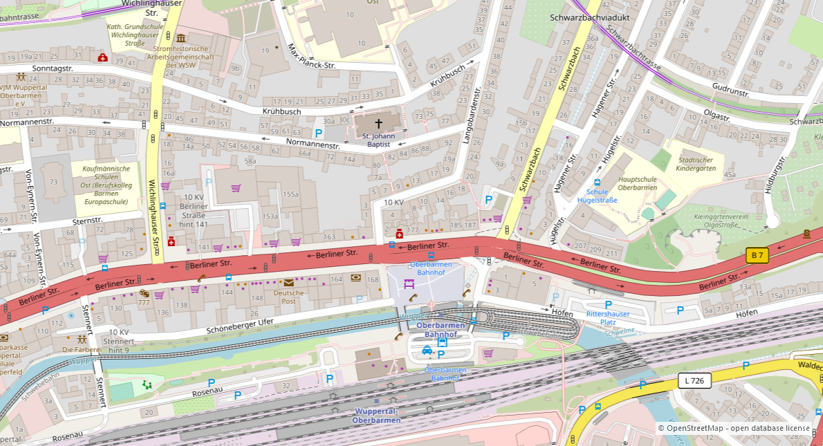 Wohn- und Geschäftshaus zur Versteigerung als Kapitalanlage geeignet 889.700 € 975,3 m²<br/>Fläche 374 m²<br/>Grundstück Oberbarmen-Schwarzbach Wuppertal 42277