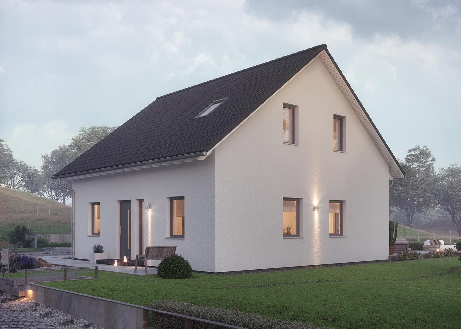 Einfamilienhaus zum Kauf provisionsfrei 349.000 € 4 Zimmer 130 m²<br/>Wohnfläche 615 m²<br/>Grundstück Berg Donauwörth 86609