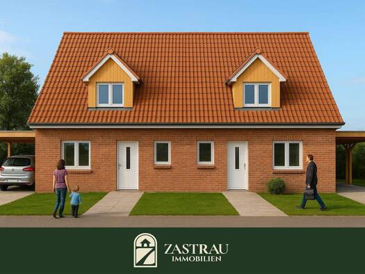 Doppelhaushälfte zum Kauf - Erstbezug 359.000 € 4 Zimmer 108,6 m² 400 m² Grundstück Neermoor Moormerland 26802
