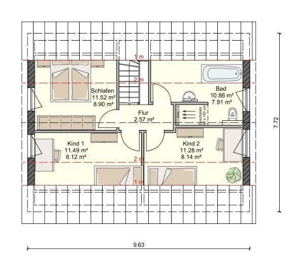 Einfamilienhaus zum Kauf provisionsfrei 182.425 € 4 Zimmer 109 m²<br/>Wohnfläche 508 m²<br/>Grundstück Niepars Niepars 18442