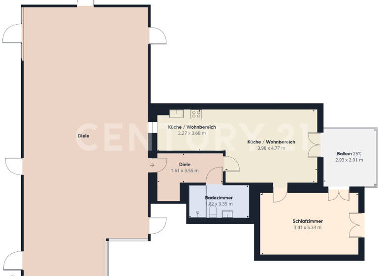 Wohnung zum Kauf 149.900 € 2 Zimmer 64 m² EG frei ab sofort Dudweiler 66125