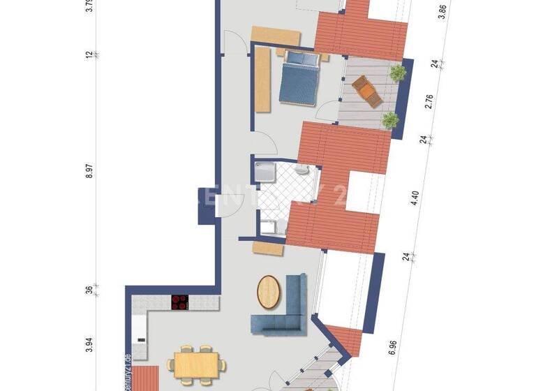Wohnung zum Kauf 285.000 € 3 Zimmer 84 m² Rheinfelden 79618
