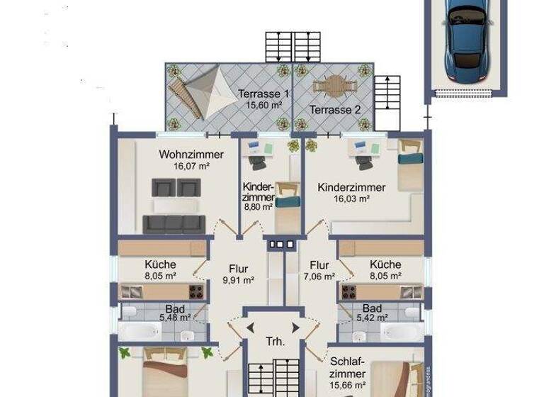 Wohnung zum Kauf 420.000 € 5 Zimmer 132 m² EG Heusenstamm 63150