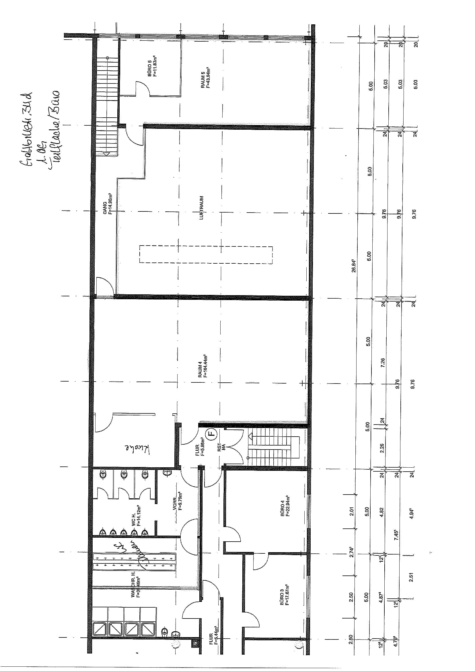 Bürofläche zur Miete 160 m²<br/>Bürofläche Gottbillstraße 34d Euren 5 Trier 54294