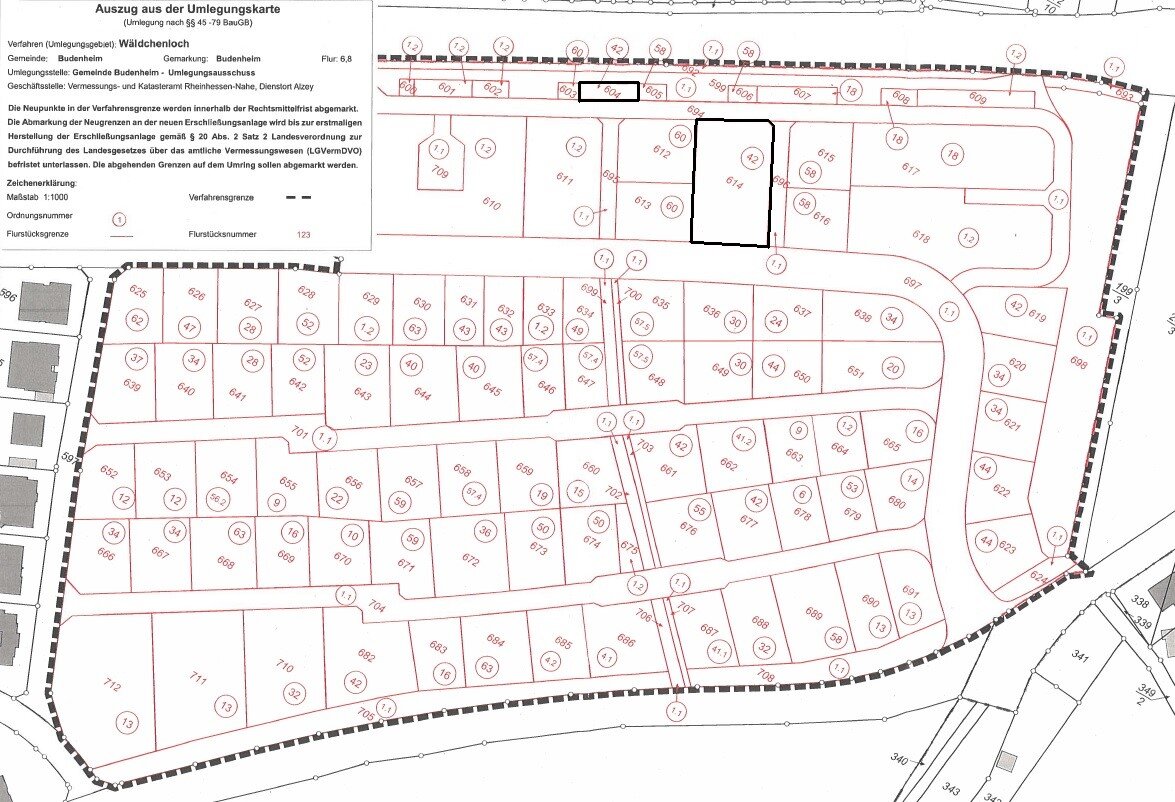 Grundstück zum Kauf provisionsfrei 1.016 m²<br/>Grundstück Budenheim 55257