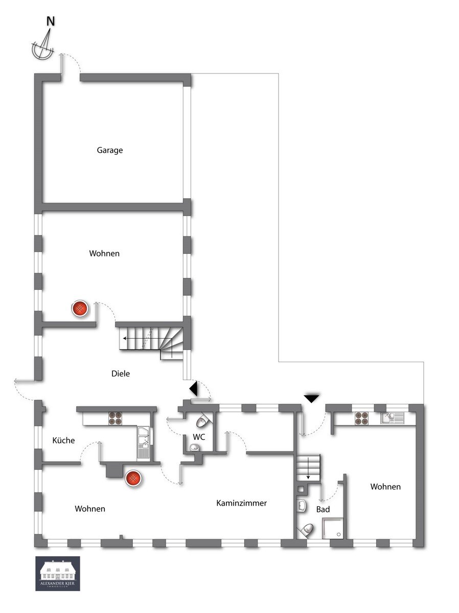 Einfamilienhaus zum Kauf 475.000 € 6,5 Zimmer 278 m²<br/>Wohnfläche 2.223 m²<br/>Grundstück Husby 24975