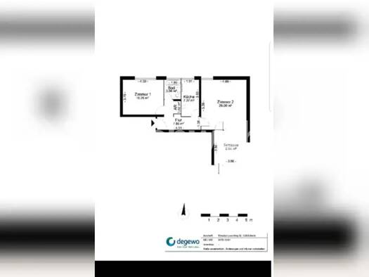 Wohnung zur Miete Tauschwohnung 500 € 2 Zimmer 68 m² EG Britz Berlin 12353