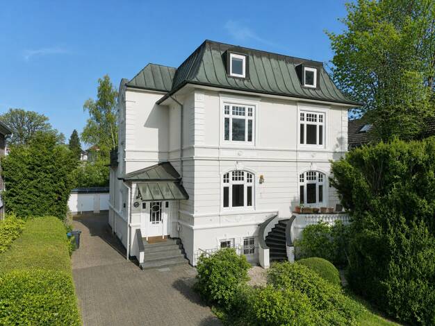 Einfamilienhaus zum Kauf 2.800.000 € 14 Zimmer 332 m² 1.249 m² Grundstück frei ab sofort Othmarschen Altona 22605