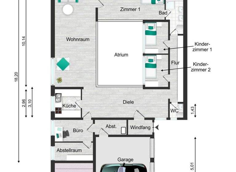Bungalow zum Kauf 349.000 € 5 Zimmer 146 m² 479 m² Grundstück Haßlinghausen Sprockhövel 45549