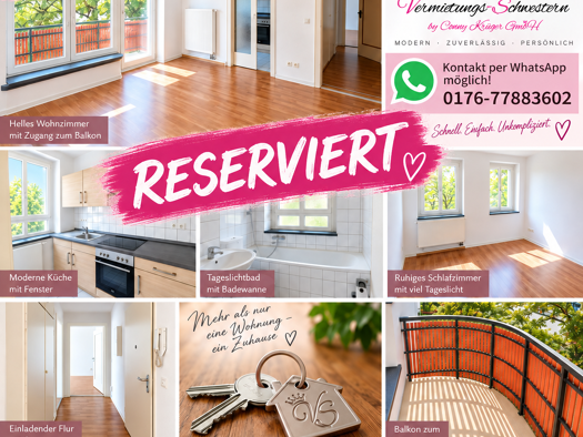 Wohnung zur Miete 270 € 2 Zimmer 43,1 m² 2. Geschoss frei ab 16.10.2026 Zschopauer Straße 133 Lutherviertel Chemnitz 09126