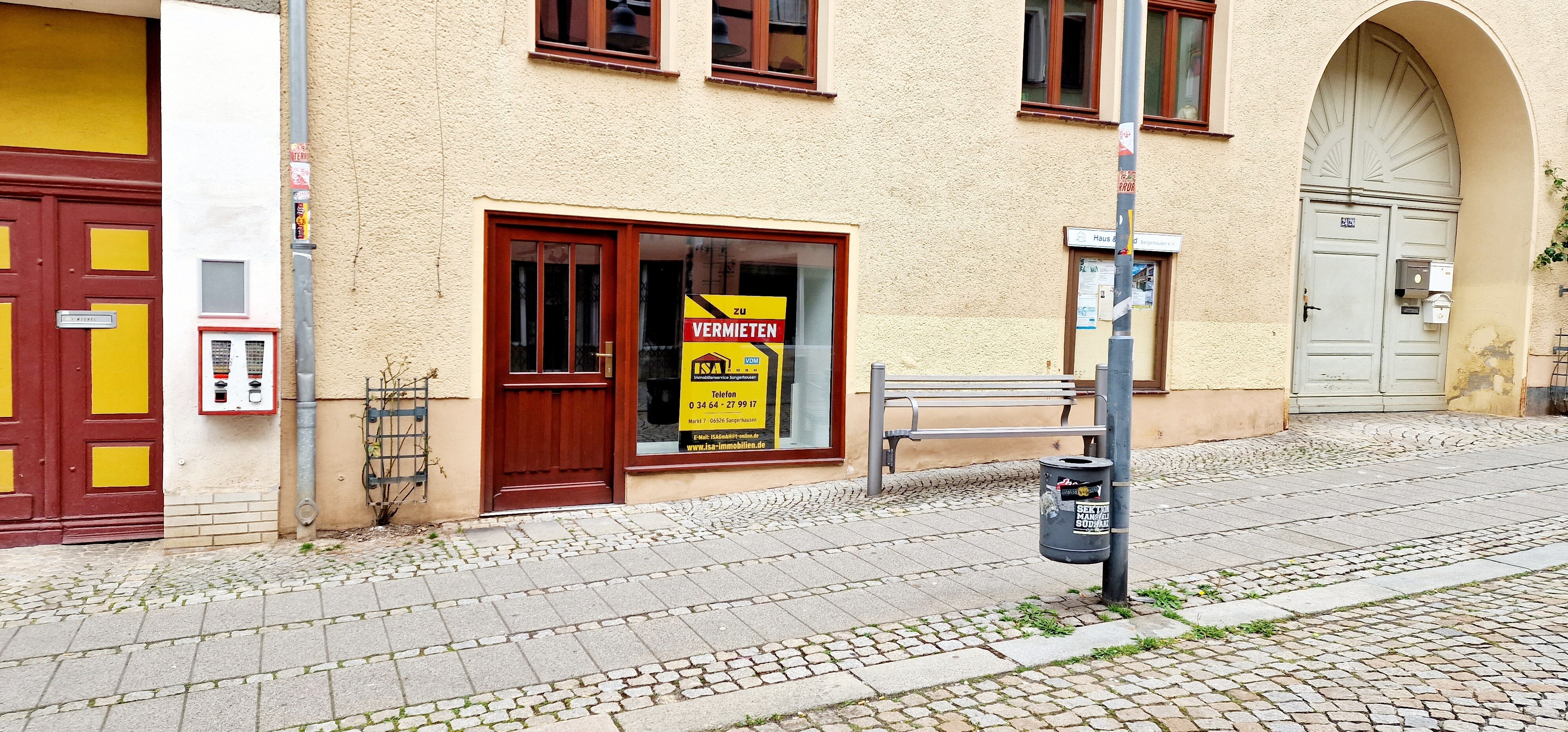 Laden zur Miete 18 m²<br/>Verkaufsfläche Göpenstraße 26 Sangerhausen Sangerhausen 06526