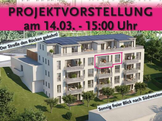 Wohnung zum Kauf - Neubau provisionsfrei 368.000 € 2,5 Zimmer 55,8 m² 3. Geschoss frei ab 31.12.2028 Achdorf Landshut 84036