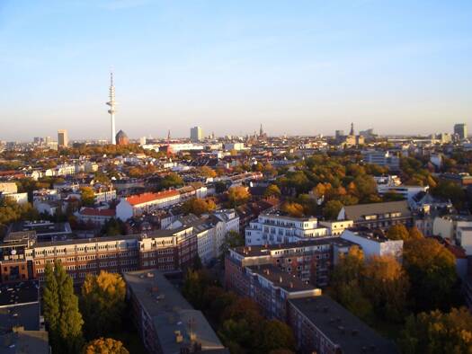 Wohnung zur Miete 1.200 € 1 Zimmer 40 m² Geschoss 15/19 frei ab 15.10.2026 Eimsbüttel Eimsbüttel 20259