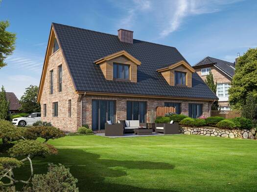 Doppelhaushälfte zum Kauf - Erstbezug 2.295.000 € 5 Zimmer 156,2 m² 611 m² Grundstück Westerland Sylt 25980