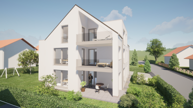Terrassenwohnung zum Kauf provisionsfrei 925.600 € 4 Zimmer 122,8 m² EG Schubertring 32 Herzogenaurach Herzogenaurach 91074