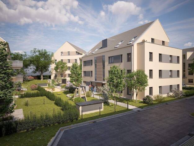 Wohnung zum Kauf - Erstbezug provisionsfrei als Kapitalanlage geeignet 399.900 € 2 Zimmer 62,4 m² Volkacher Straße 52 Großgründlach Nürnberg 90427