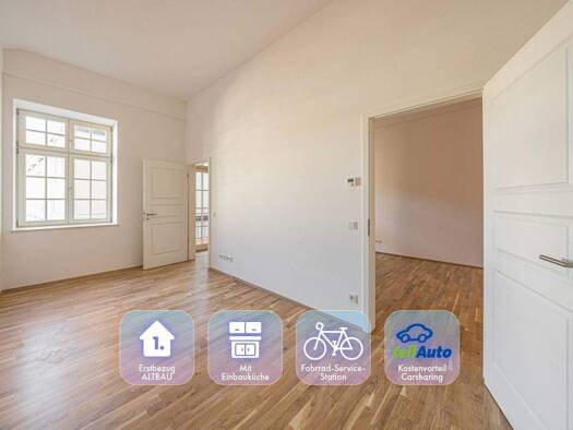 Wohnung zur Miete - Erstbezug 746 € 2 Zimmer 61,5 m² 1. Geschoss frei ab 01.09.2026 Straße der Nationen 78 Zentrum Chemnitz 09111