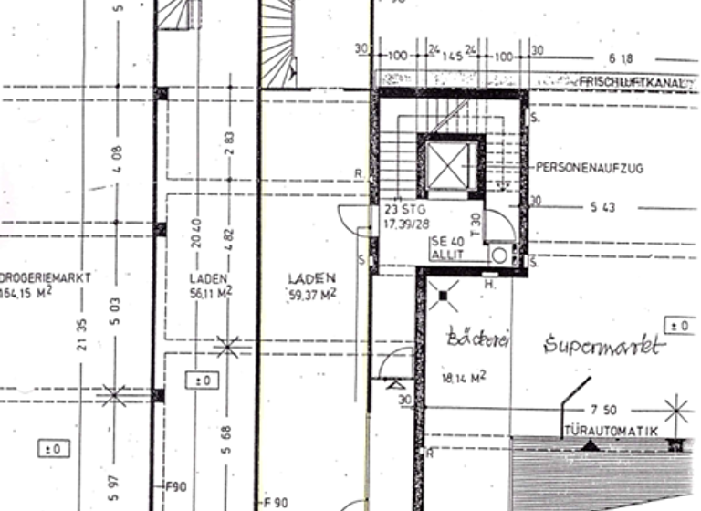 Laden zur Miete 3 Zimmer 59,4 m² Verkaufsfläche Dudweiler Saarbrücken 66125